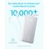 Anker Zolo Power Bank 10000mAh 22.5W Fast Charging Power Bank with Built-in USB-C Cable - White